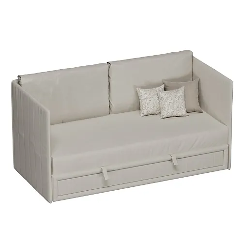 Раскладной диван с обивкой выкатной части БЕРГАМО BER-1900