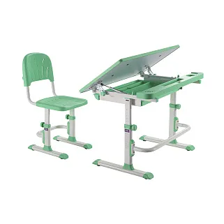 Комплект парта + стул трансформеры DISA GREEN