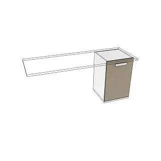 Тумба опора для стола E700