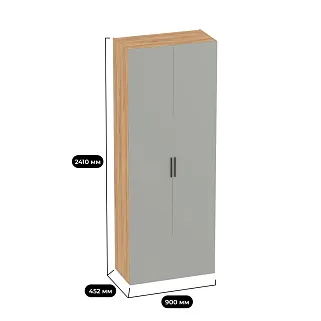 Шкаф двустворчатый L-210.44-1