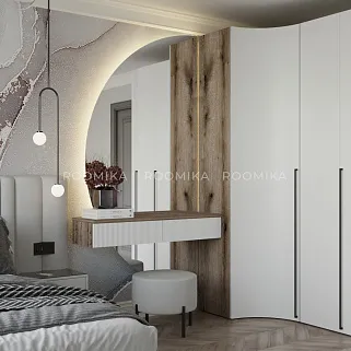 Туалетный столик, фасады в эмали LE-515