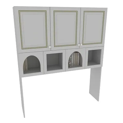 Надставка на стол с фигурными вставками A814