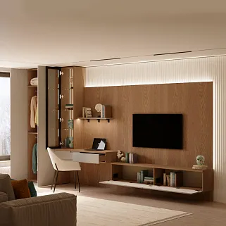 Тумба TV навесная LG513 НКД