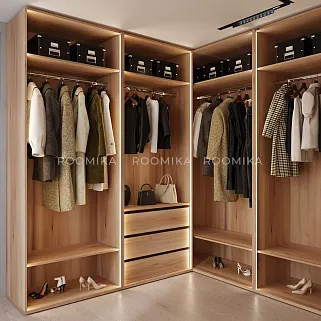 Шкаф с ящиками и штангой с подсветкой M900.50-3