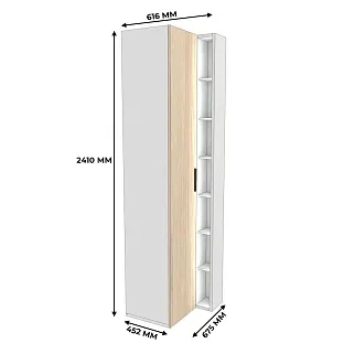 Шкаф переходный с подсветкой L-232 L/R