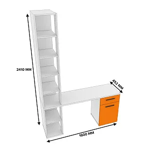 Стол-стеллаж L403.44 L/R