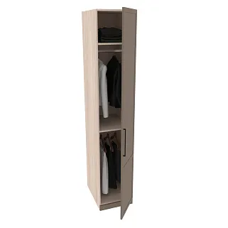 Шкаф одноверный для одежды  с перемычкой A220.60-1P