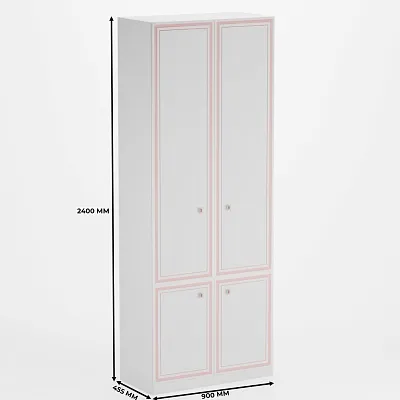 Шкаф двухдверный с перемычкой А210.44-4Р