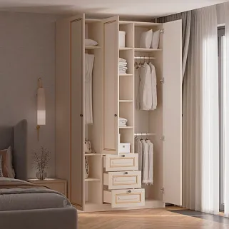 Шкаф трехдверный для одежды A203