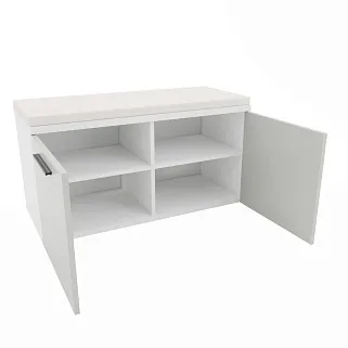 Тумба для обуви с мягким сиденьем L-461