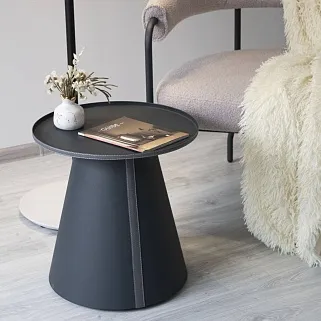 Столик журнальный SHT-CT61, цвет капучино муар/корица