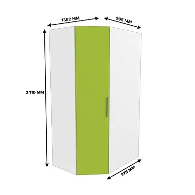 Шкаф угловой с подсветкой L209.60 L/R