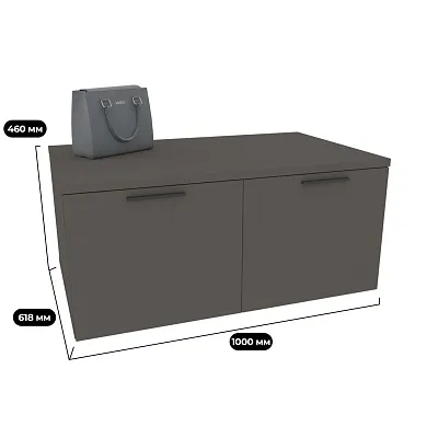 Тумба для обуви с 2 дверьми L460-1.60