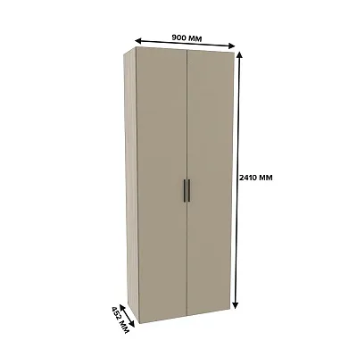 Шкаф двухдверный узкий L210.44-4