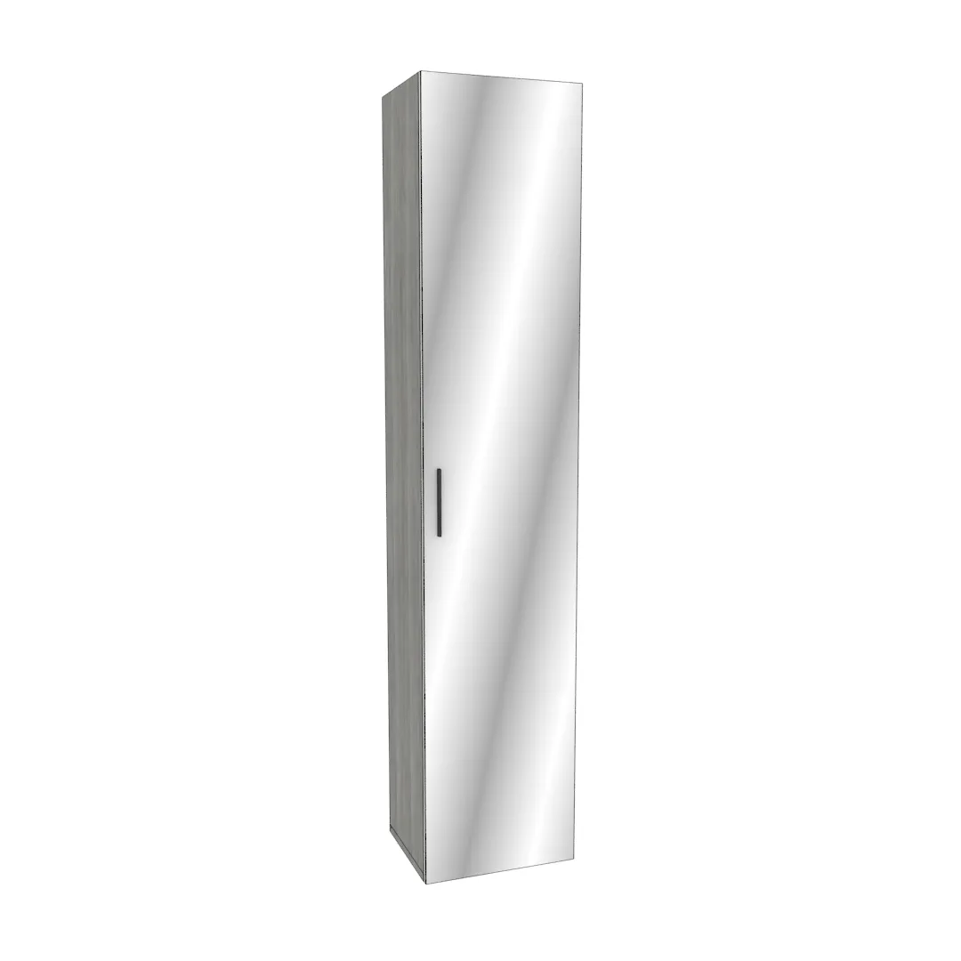 Шкаф одностворчатый с зеркалом LG-221.40-1Z Шкаф одностворчатый с зеркалом LG-221.40-1Z