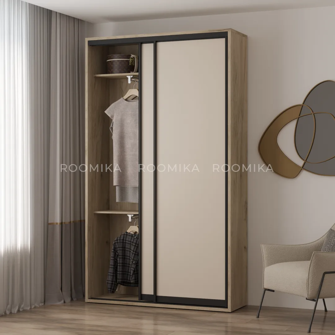 Шкаф-купе ХG140.45-1, профиль INTEGRO, фасад МДФ