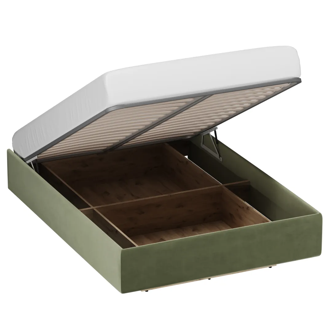 Мягкая кровать-подиум КОЛИБРИ с подъемным механизмом, 140x200