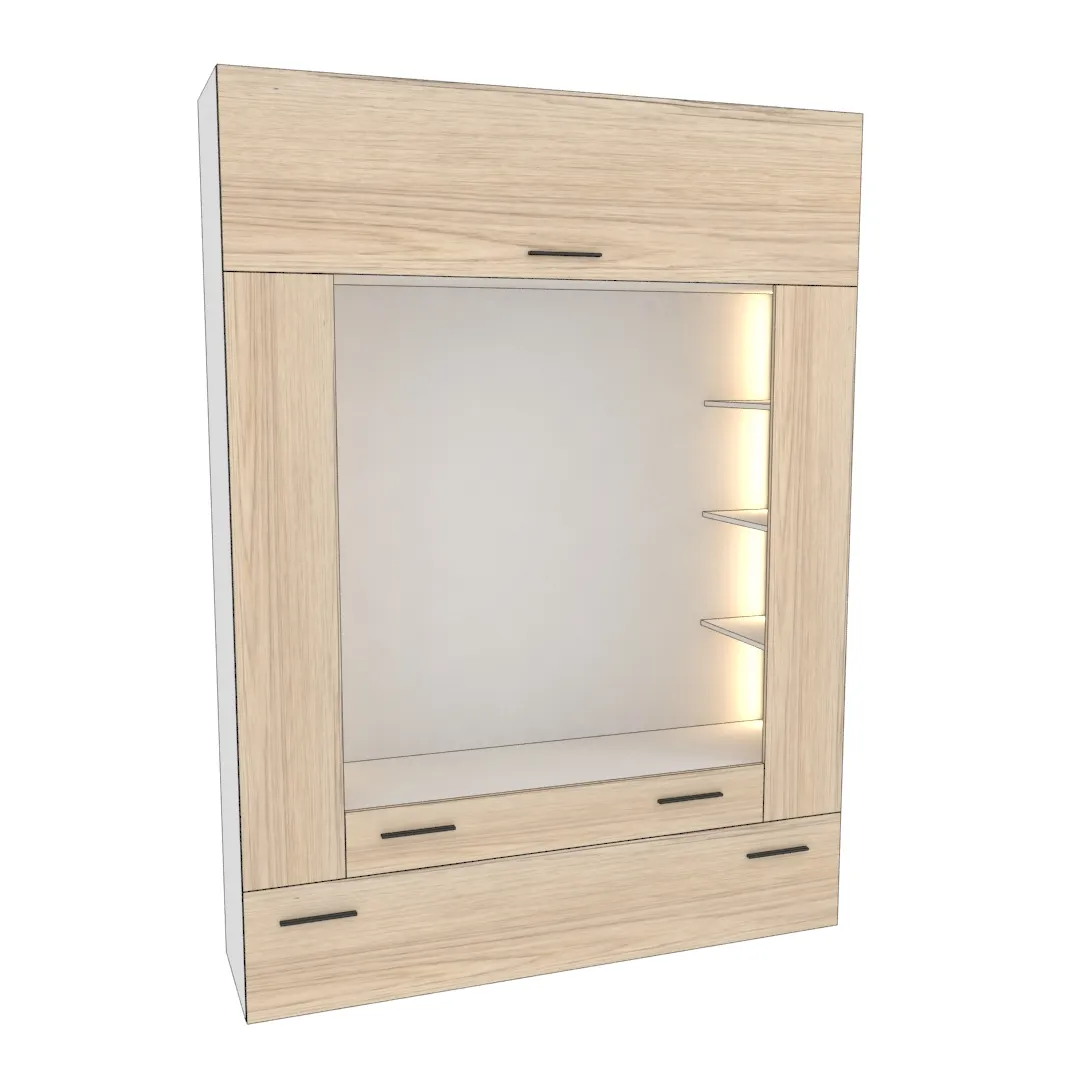 Секция для ТV с подсветкой L406.44