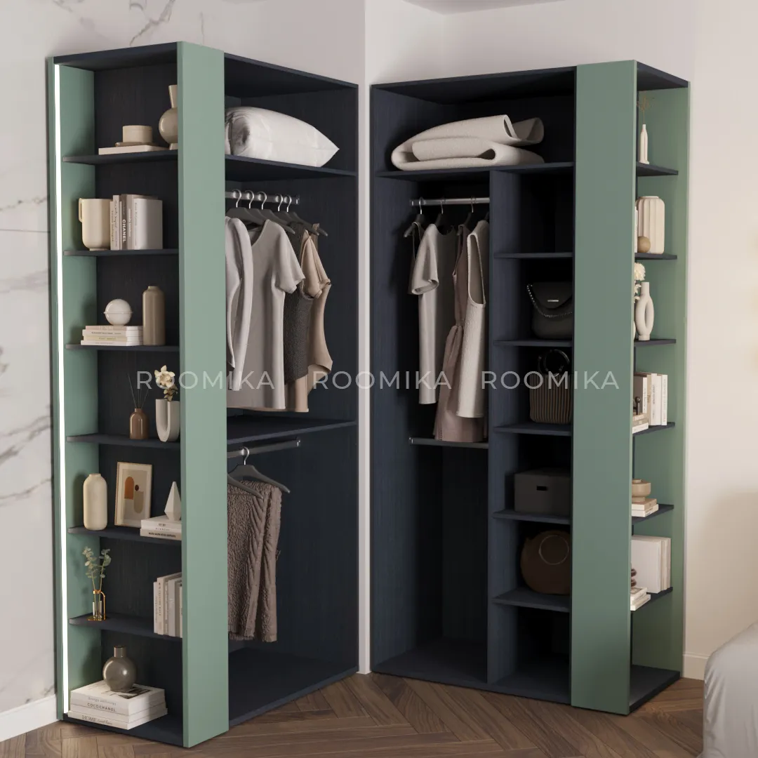 Шкафная группа Lazio фрезерованные фасады в эмали 30