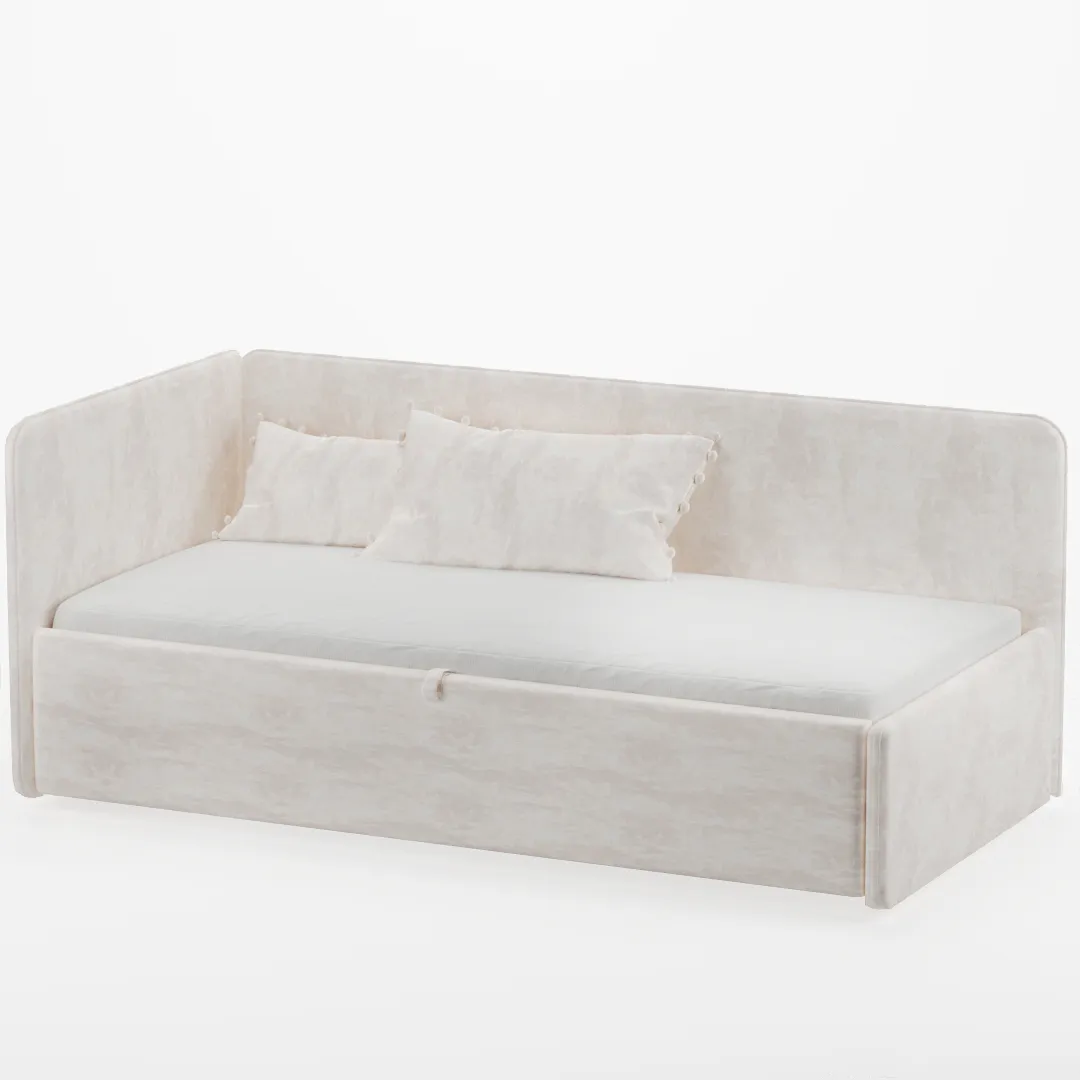 Кровать с подъемным механизмом и ящиком для белья RUBY М1 Кровать с подъемным механизмом и ящиком для белья RUBY М1