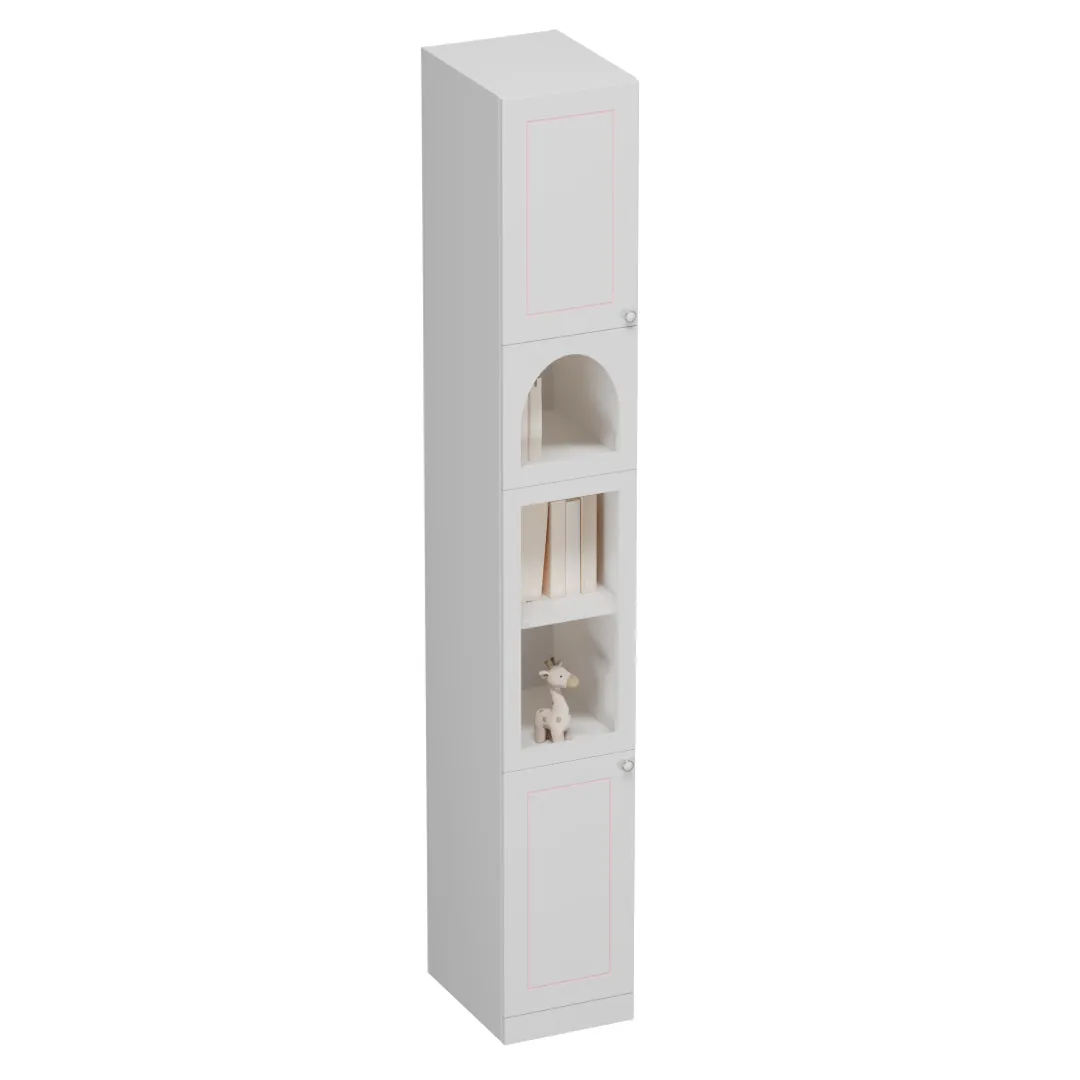 Шкаф-пенал с фигурным вырезом A249.1