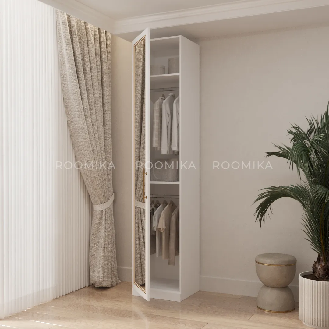 Шкаф однодверный для одежды с зеркалом A221.44-1Z