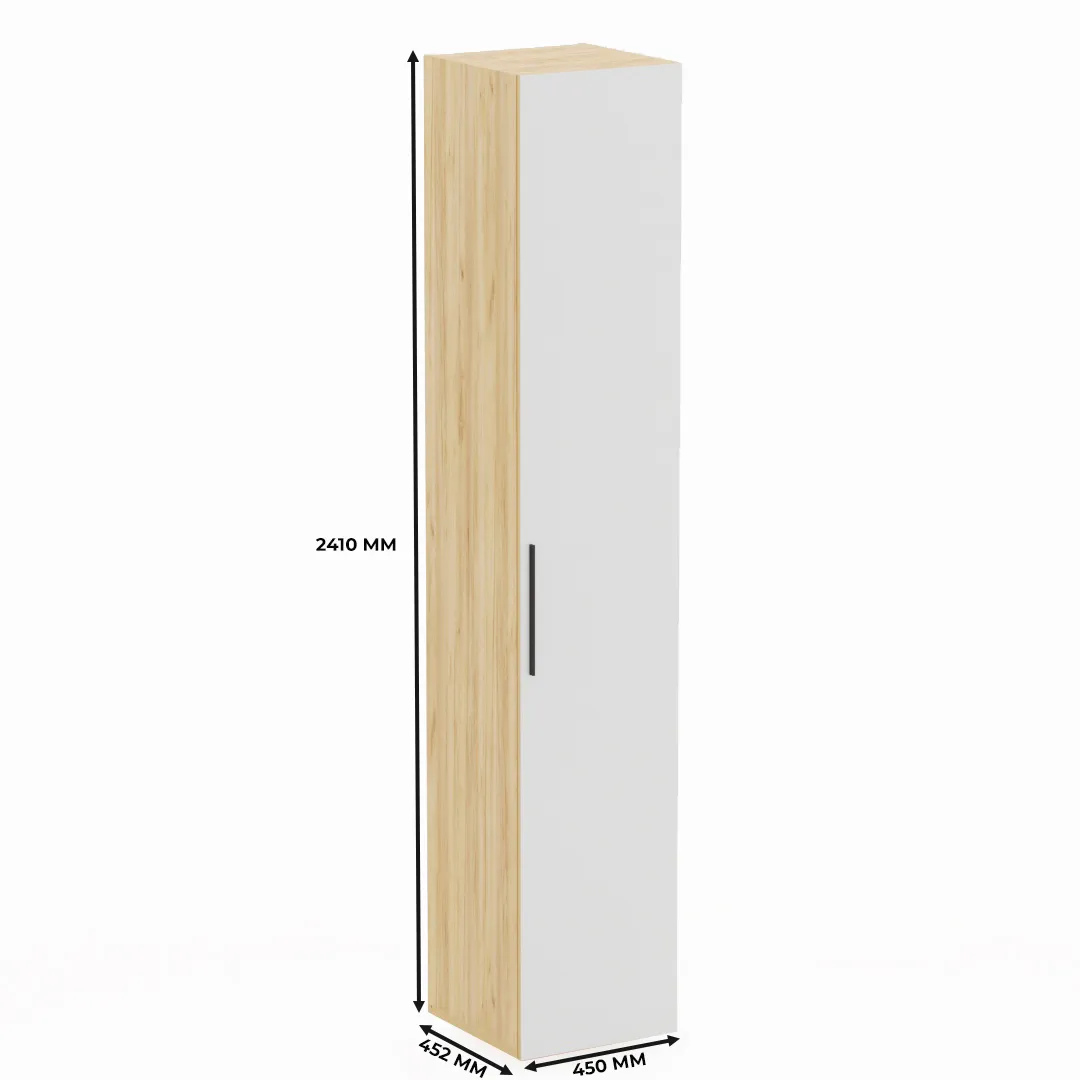 Шкаф 1 дверный узкий L220.44-4