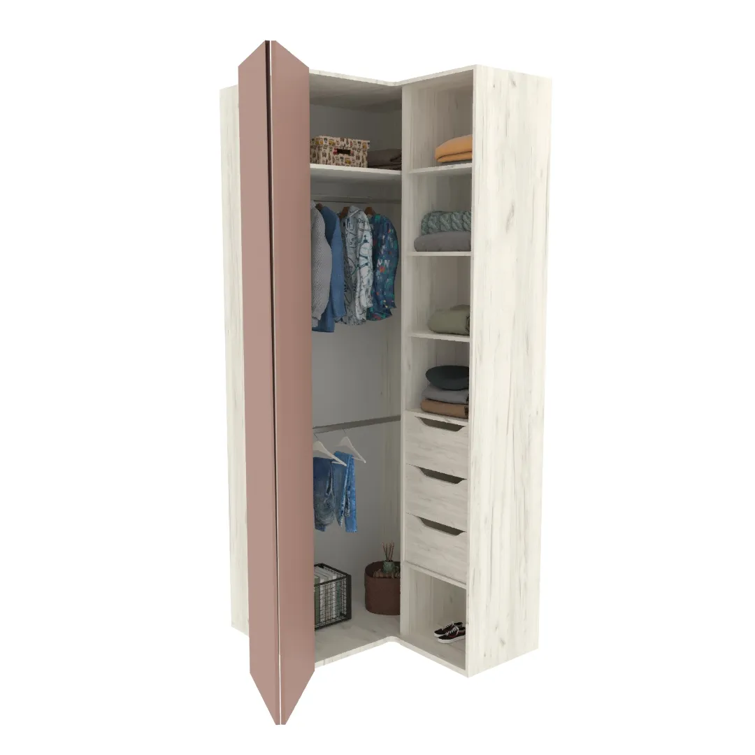 Шкаф угловой L208 L/R