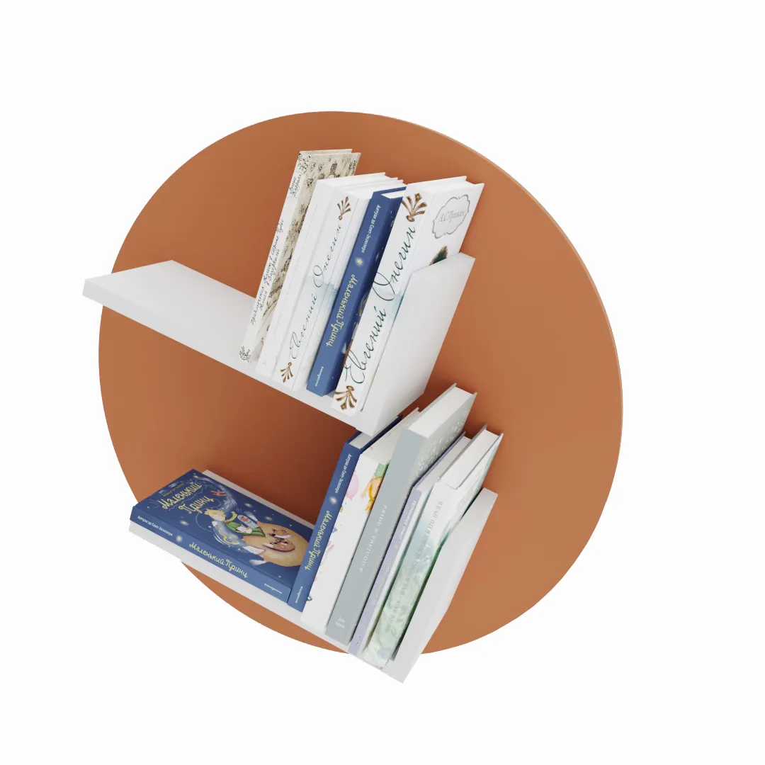 Полка навесная L128