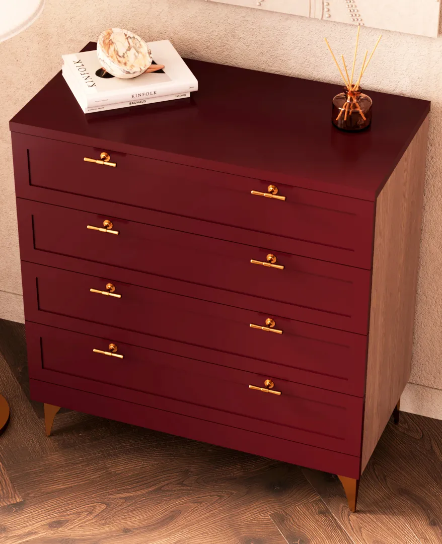 Комод с ящиками с эмалевой столешницей A704.45ES