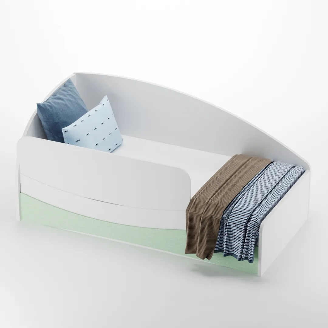 Кровать односпальная P901 с подъемным механизмом, 90x190 Кровать односпальная P901 с подъемным механизмом, 90x190