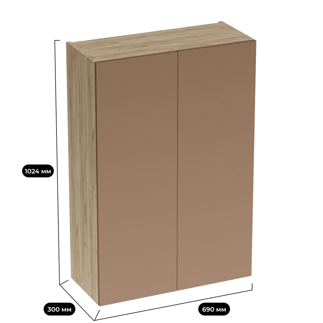 Антресоль двудверная L339.300