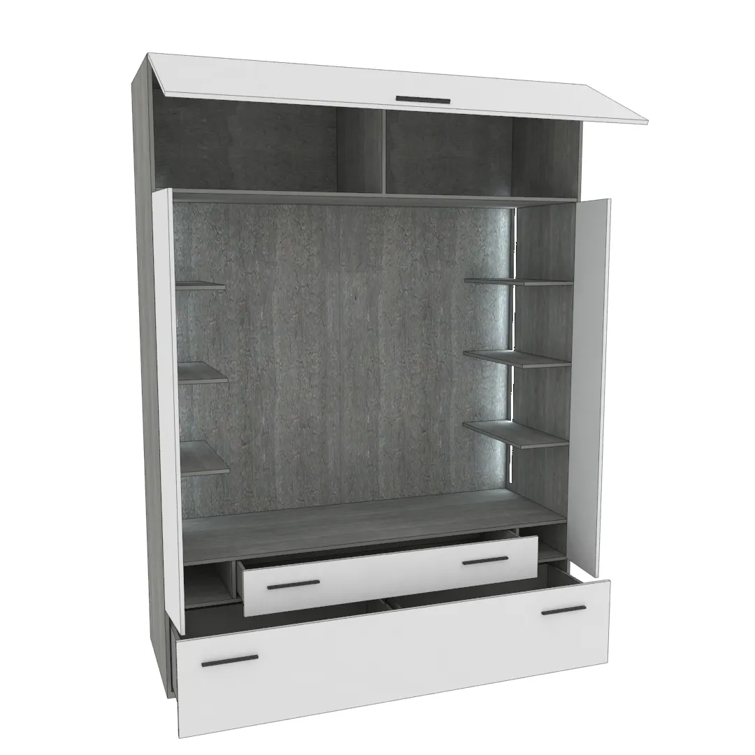 Секция для ТV с подсветкой LG406.60