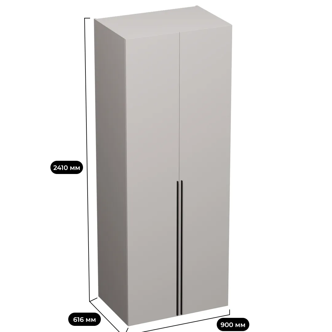 Шкаф двустворчатый L210.60-4