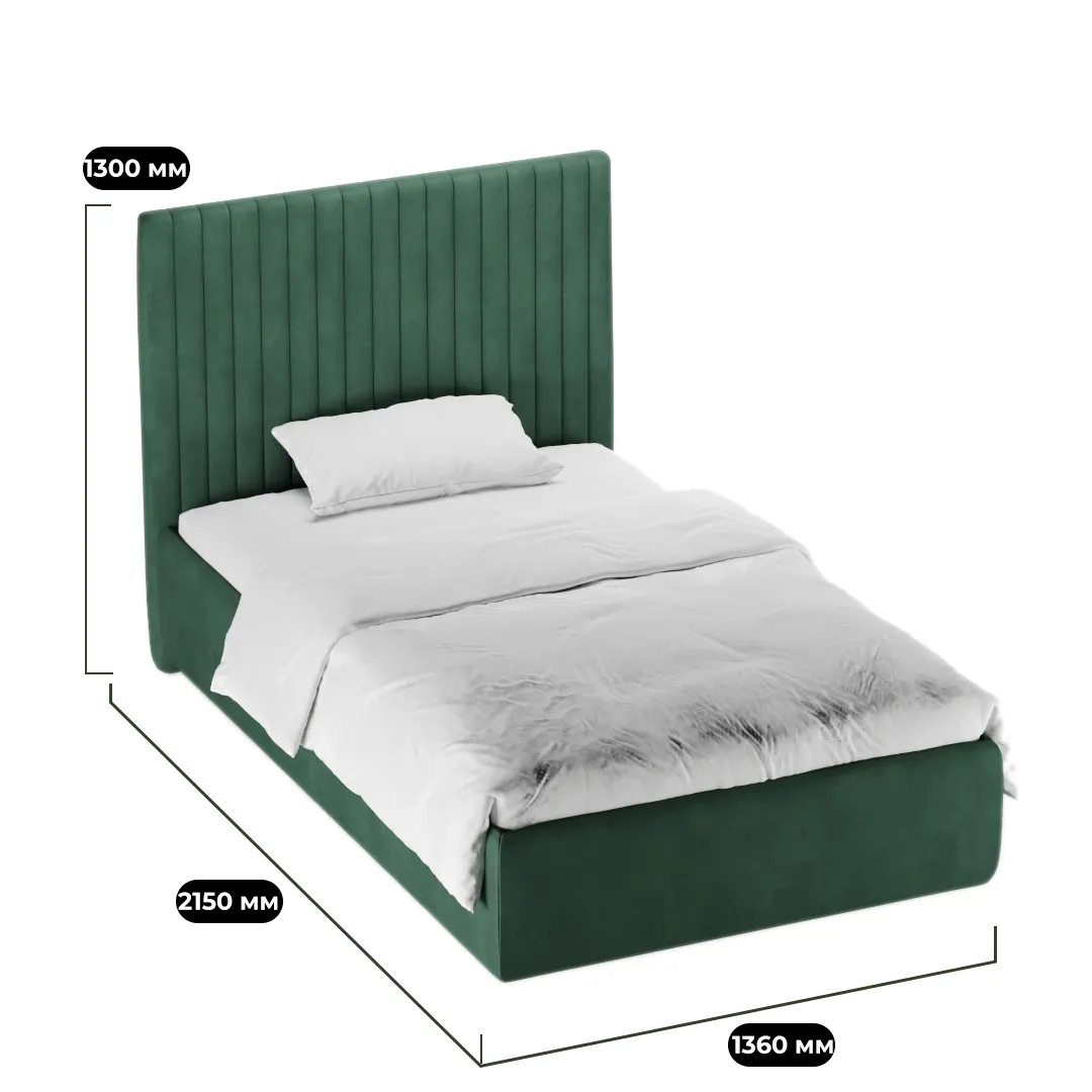 Кровать мягкая АСТИ  с подъемным механизмом,120x200