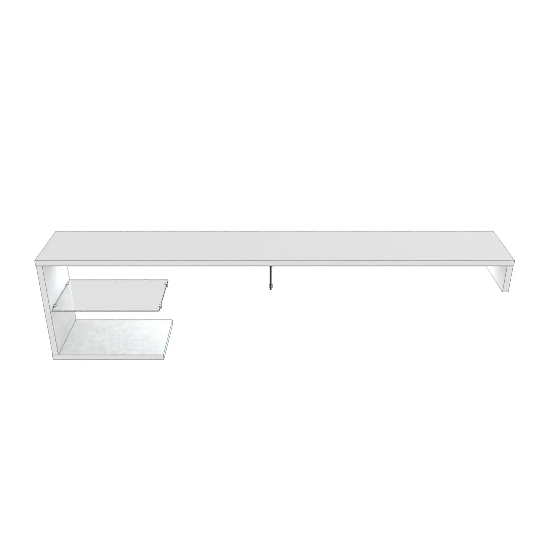 Приставка L113 к тумбе L505 с подсветкой L/R