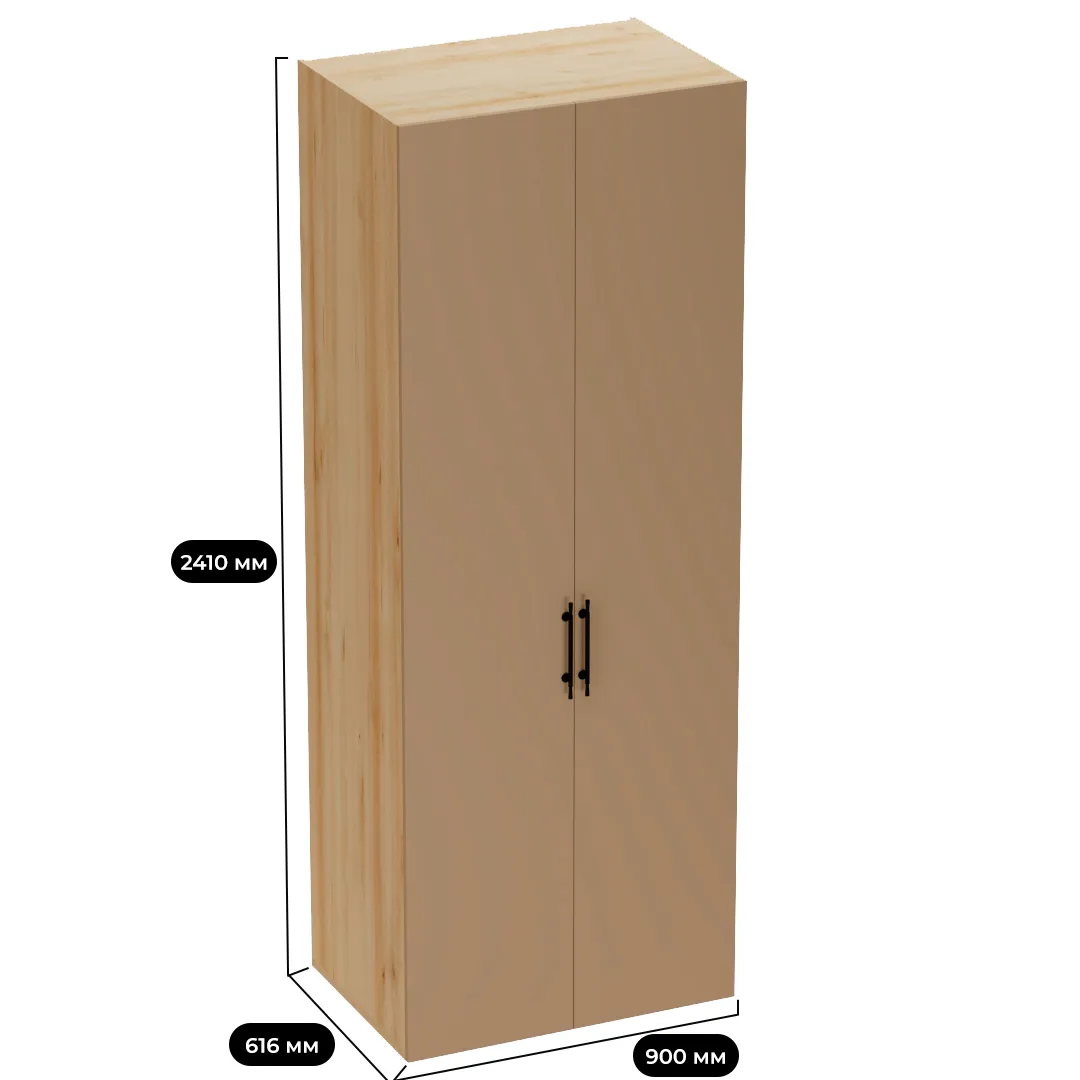 Шкаф двустворчатый L210.60-3
