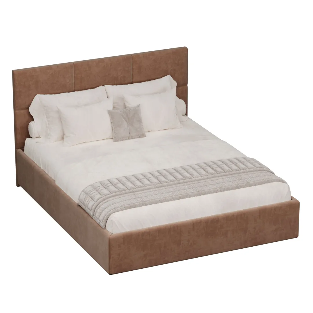 Кровать двуспальная мягкая ВЕРСАЛ с подъемным механизмом, 140x200