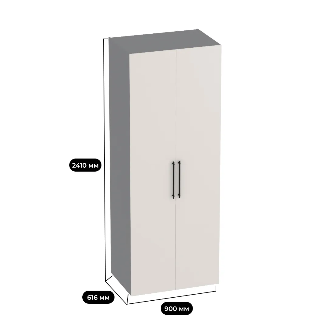 Шкаф двустворчатый LG-210.60-2