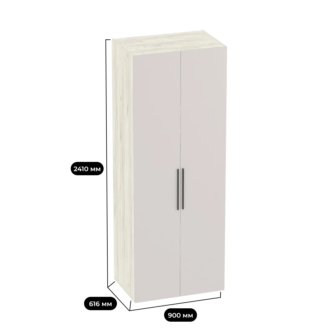 Шкаф двустворчатый LG-210.60-1