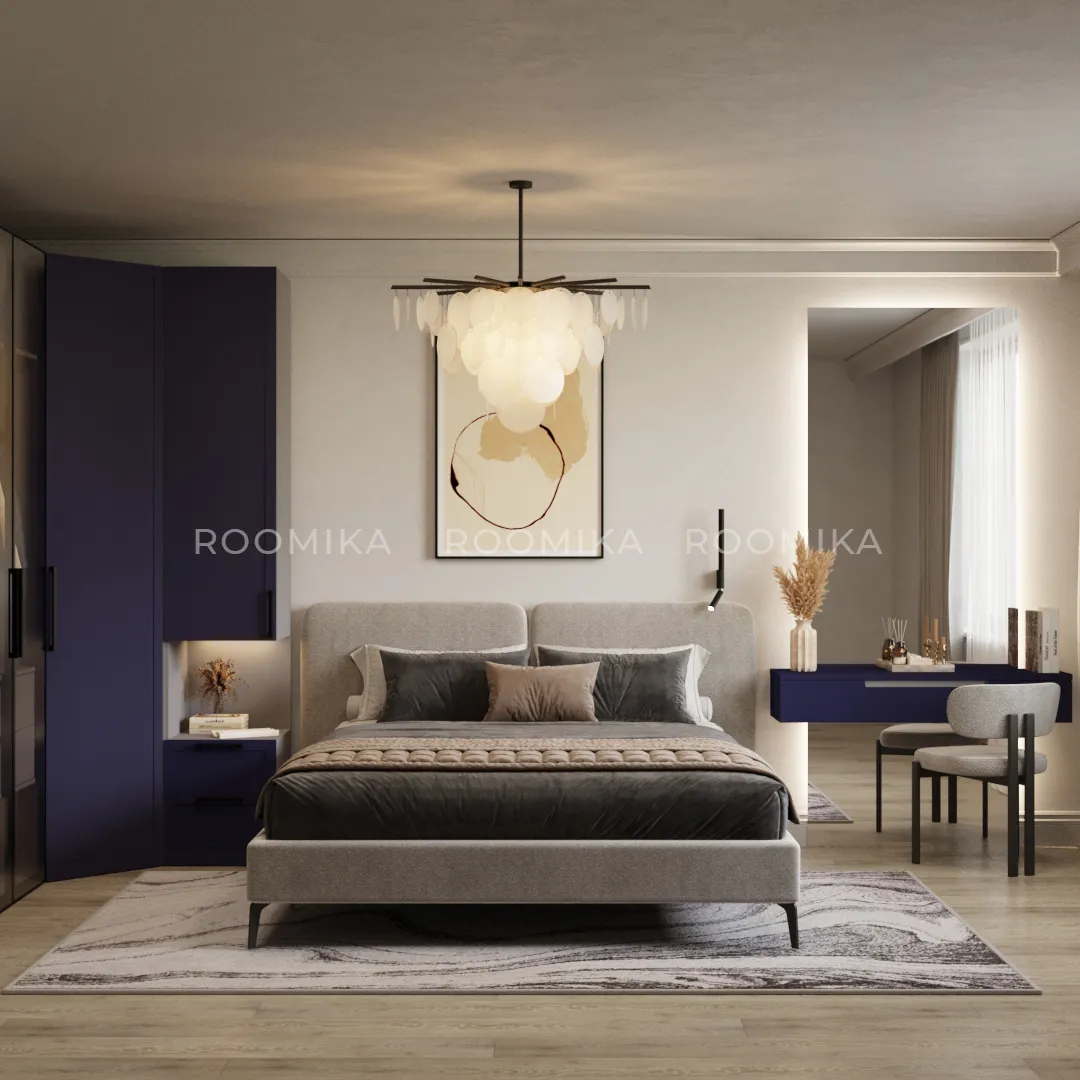 Кровать двуспальная мягкая МОНТАНА, 160x200