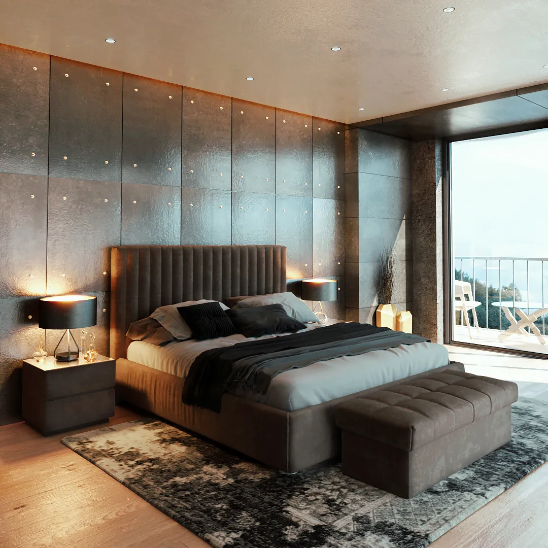 Кровать двуспальная мягкая АСТИ с подъемным механизмом, 160x200