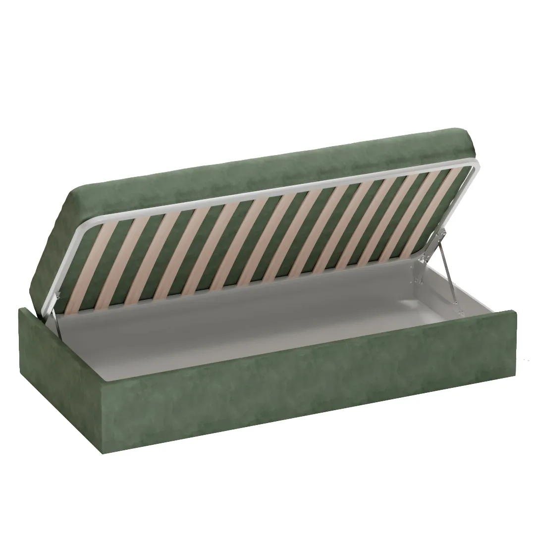 Детская кровать-подиум Короб-2 с подъемным механизмом , 90x190
