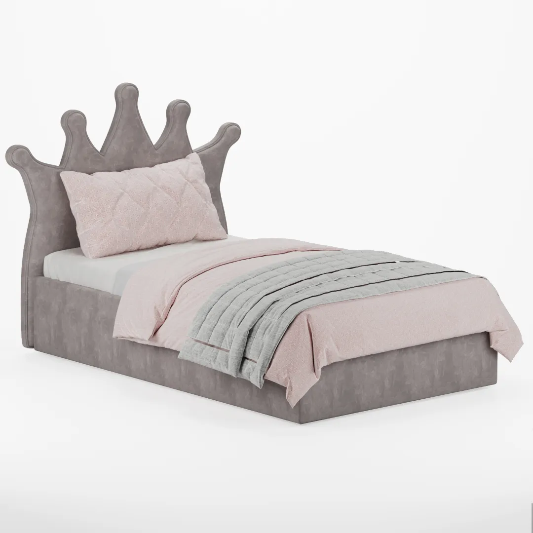 Кровать мягкая QUEEN с подъемным механизмом, 120x200 Кровать мягкая QUEEN с подъемным механизмом, 120x200