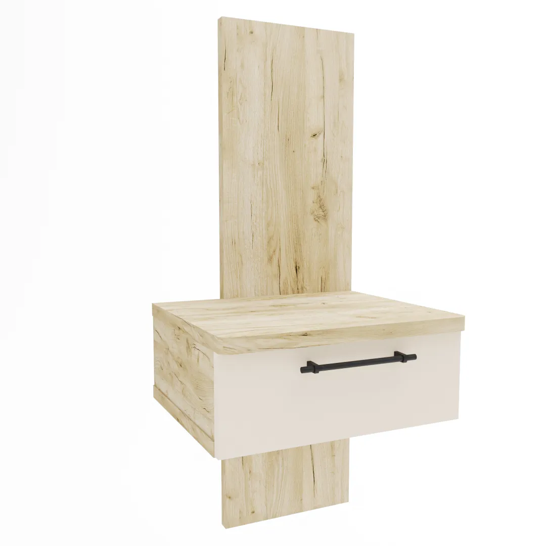 Тумба прикроватная с панелью 1 ящик C-702 Тумба прикроватная с панелью 1 ящик C-702