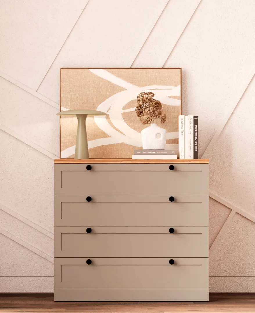 Комод с ящиками узкий A704.40