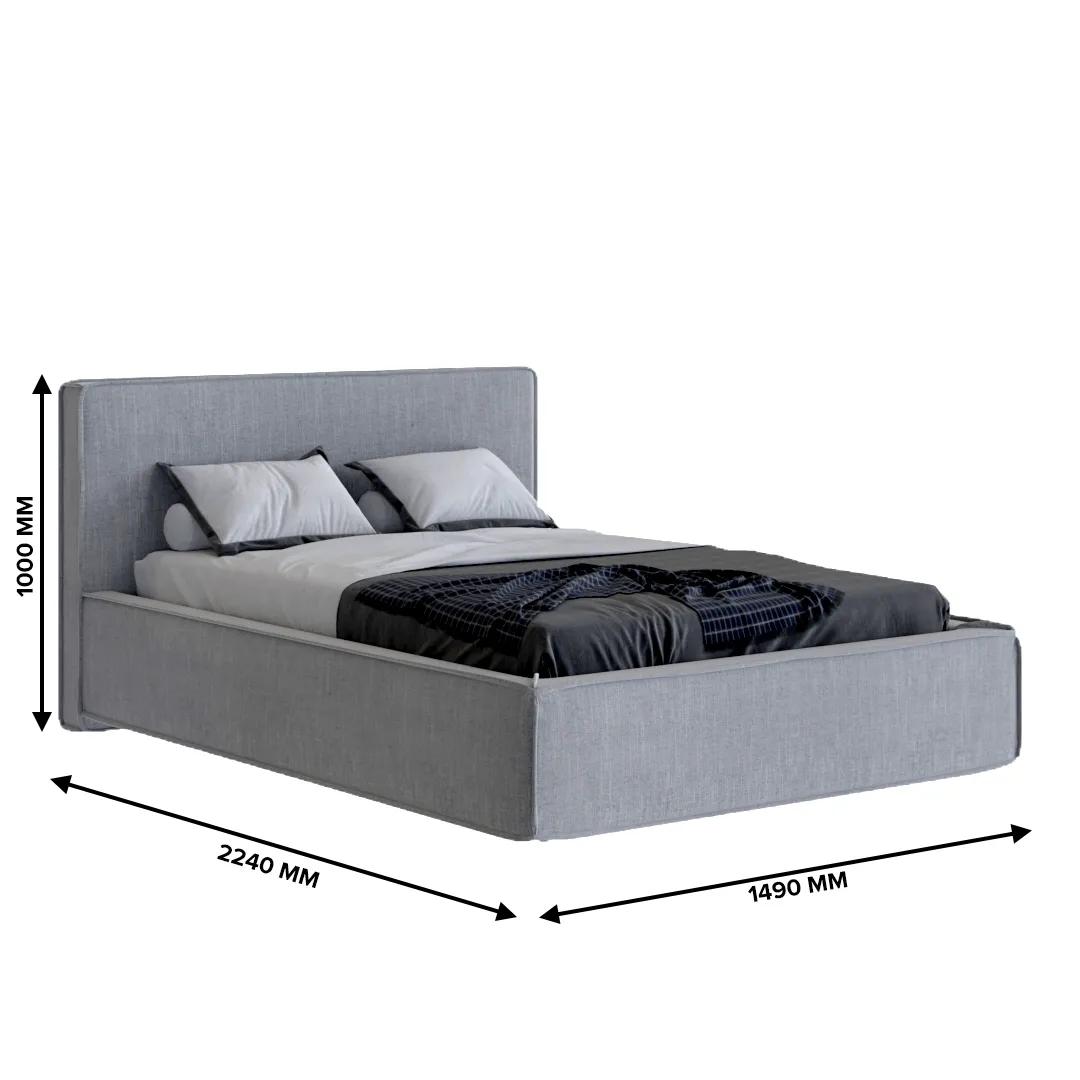 Кровать мягкая ОСТИН OS120  с подъемным механизмом, 120x200