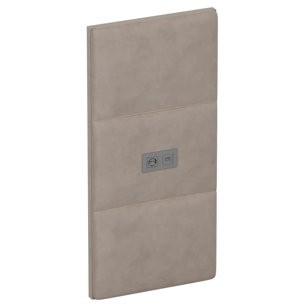 Панель прикроватная с розеткой ВЕРСАЛ50