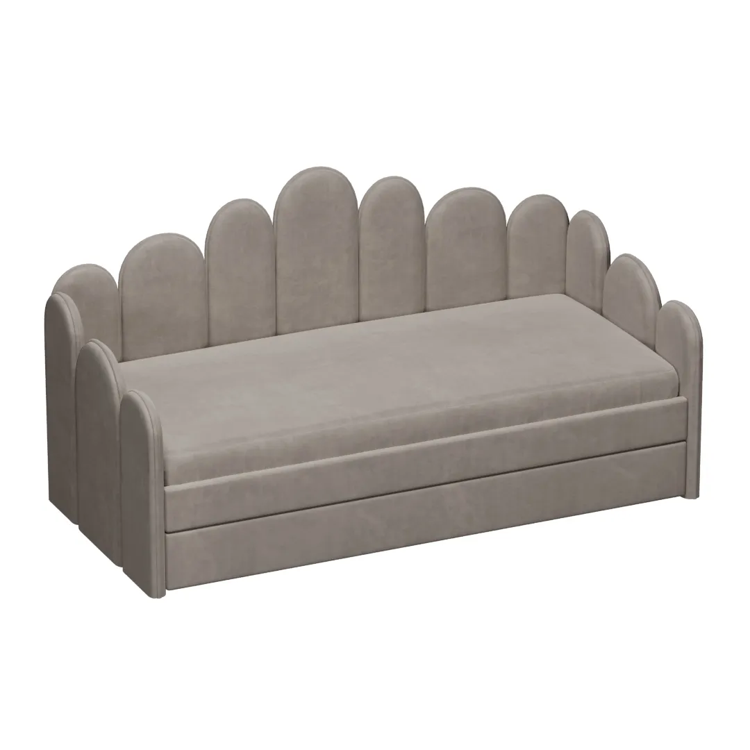 Мягкая кровать-диван ШЕЛЛ, 90x200