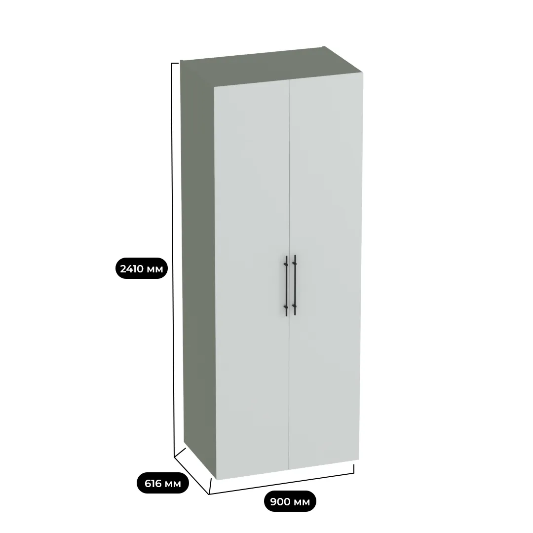 Шкаф двустворчатый LG-210.60-4